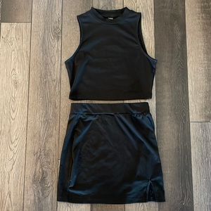 Black Two Piece Set